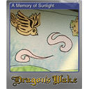 A Memory of Sunlight (Foil)