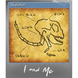 Skeleton (Foil Trading Card)
