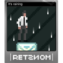 Its raining (Foil)
