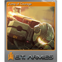 Jump of Courage (Foil Trading Card)