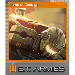 Jump of Courage (Foil Trading Card)