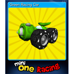 Green Racing Car