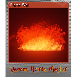 Flame Wall (Foil)