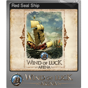 Red Seal Ship (Foil)