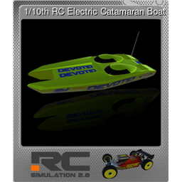 1/10th RC Electric Catamaran Boat (Foil)