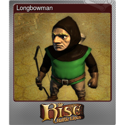 Longbowman (Foil Trading Card)