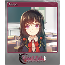 Alison (Foil Trading Card)