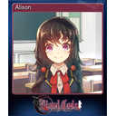 Alison (Trading Card)