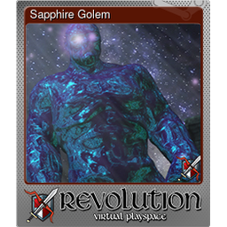Sapphire Golem (Foil)