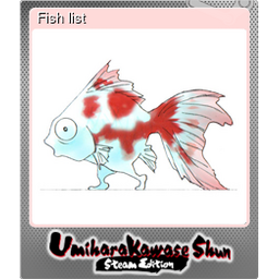 Fish list (Foil)