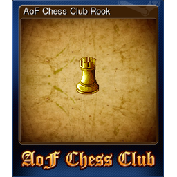AoF Chess Club Rook