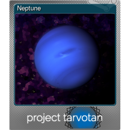 Neptune (Foil Trading Card)