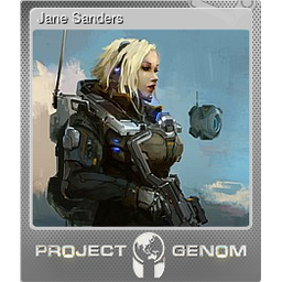 Jane Sanders (Foil Trading Card)