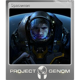 Spaceman (Foil Trading Card)
