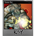 Quian Bei (Foil Trading Card)
