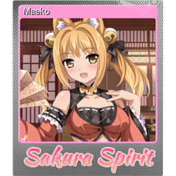 Maeko (Foil Trading Card)