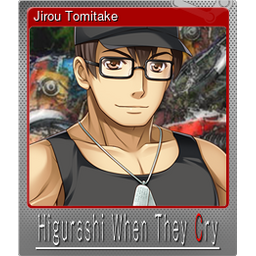 Jirou Tomitake (Foil Trading Card)