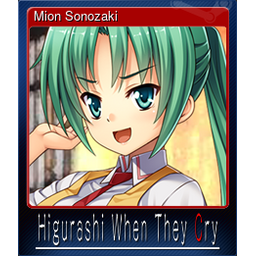 Mion Sonozaki (Trading Card)