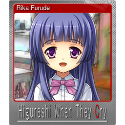 Rika Furude (Foil Trading Card)