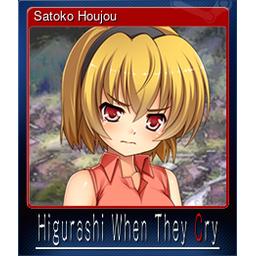 Satoko Houjou (Trading Card)