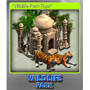 "Wildlife-Park-Tiger" (Foil Trading Card)