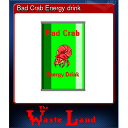 Bad Crab Energy drink