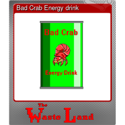 Bad Crab Energy drink (Foil)