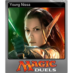 Young Nissa (Foil Trading Card)