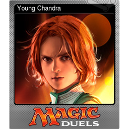 Young Chandra (Foil Trading Card)