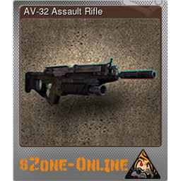 AV-32 Assault Rifle (Foil)