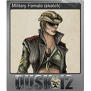 Military Female (sketch) (Foil)