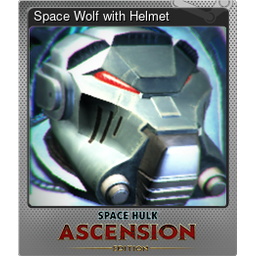 Space Wolf with Helmet (Foil)