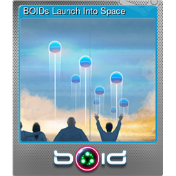 BOIDs Launch Into Space (Foil)