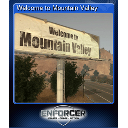 Welcome to Mountain Valley