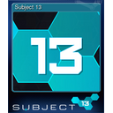 Subject 13