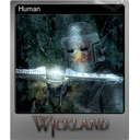 Human (Foil Trading Card)