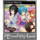 Justicars Relaxing (Foil Trading Card)