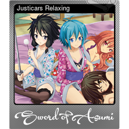 Justicars Relaxing (Foil Trading Card)