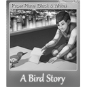 Paper Plane (Black & White) (Foil)