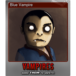 Blue Vampire (Foil Trading Card)