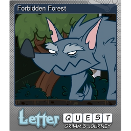 Forbidden Forest (Foil Trading Card)