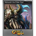 Abhorath the Elder God (Foil)