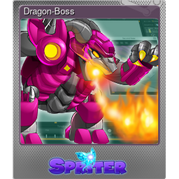 Dragon-Boss (Foil Trading Card)