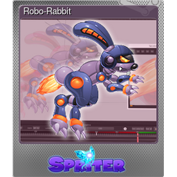 Robo-Rabbit (Foil Trading Card)