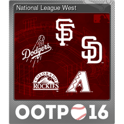 National League West (Foil)