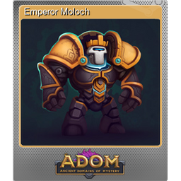 Emperor Moloch (Foil Trading Card)