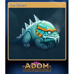 Ice Lizard (Trading Card)