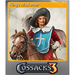 Kings Musketeer (Foil Trading Card)