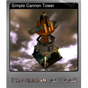 Simple Cannon Tower (Foil)