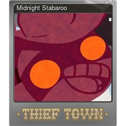 Midnight Stabaroo (Foil Trading Card)